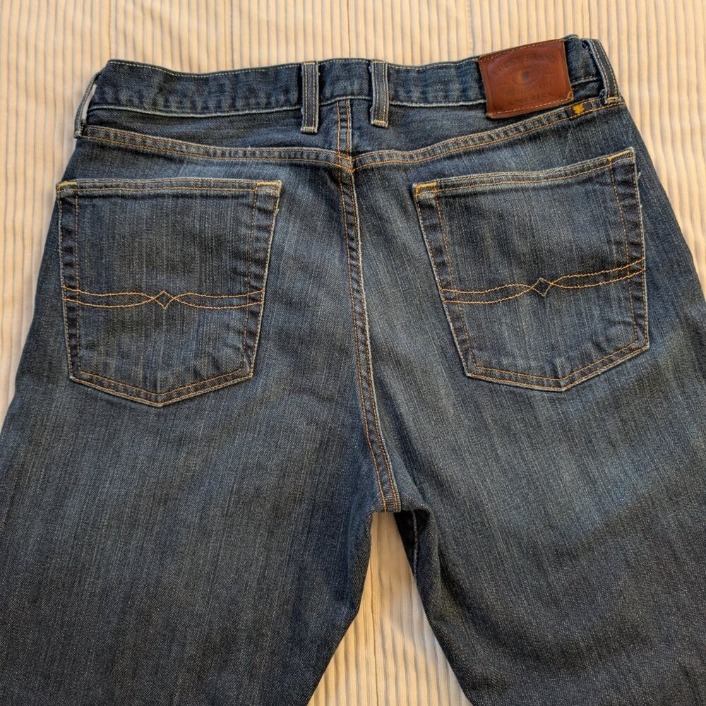 Lucky Brand 329 Classic Straight 34x34 men's jeans EUC - Picture 11 of 14